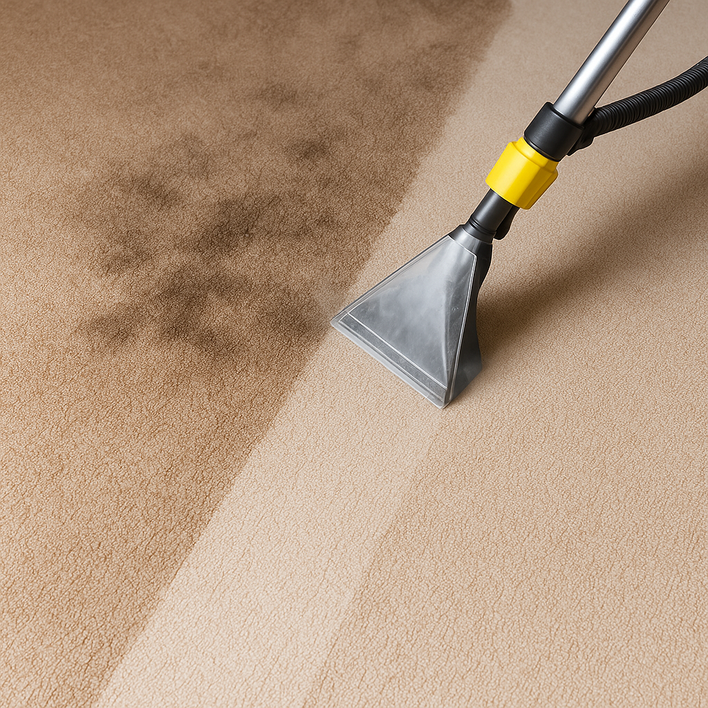 Moquette nettoyée à la vapeur avant/après dans le département Paris (75)