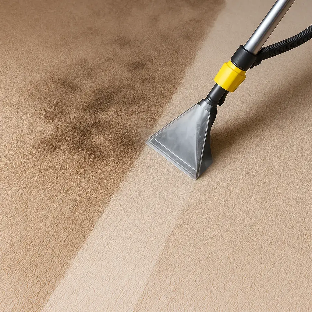 Avant et après nettoyage professionnel de moquette à vapeur à Paris 5e arrondissement (75005), traitement anti-allergènes et séchage rapide